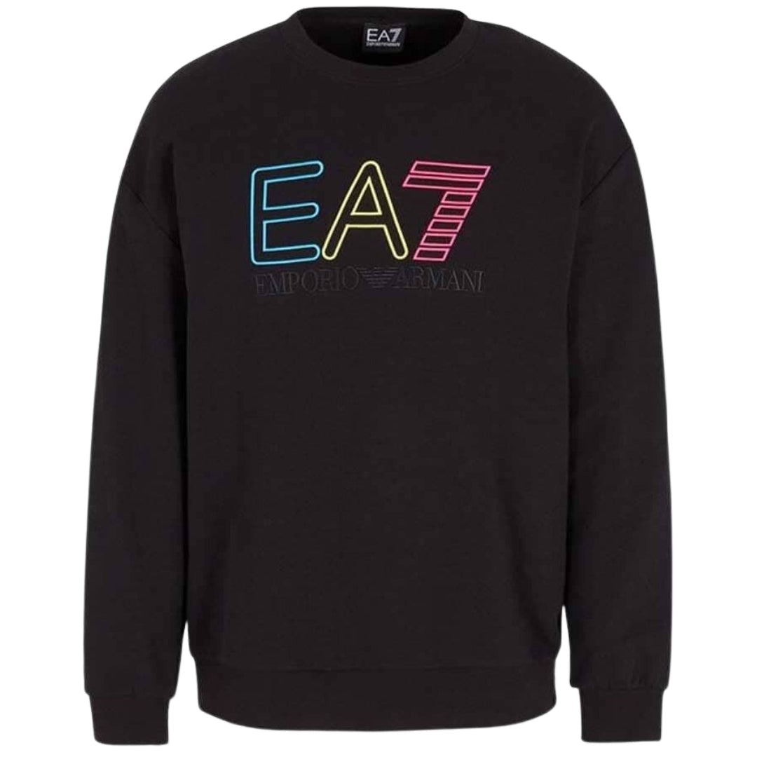 Ea7 Mens 3Rum03 Pjeqz 1200 Jumper Black Style Centre Wholesale