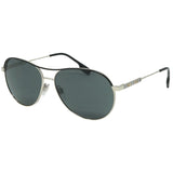 Burberry BE3122 100587 Womens Sunglasses Silver