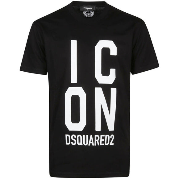 DSquared2 Mens T-Shirt S79GC0077 900 Black