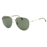 Hugo Boss Green Lens Gold Sunglasses