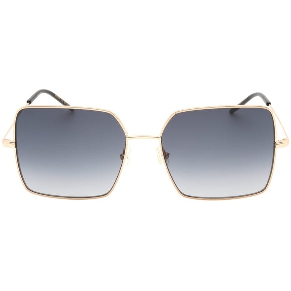 Hugo Boss Dark Grey SF Lens Rose Gold Sunglasses One Size