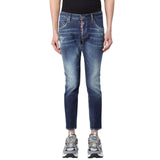 Dsquared2 S71Lb1402 S30664 470 Dark Blue Denim Pants Mens