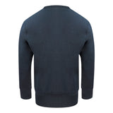 Champion Small Logo Navy Blue Sweatshirt