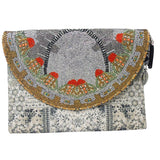 Inoa Fashion Blanco La Neve 1814 Clutch Bag Womens