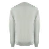 Ea7 Box Logo Oyster Mushroom Sweatshirt