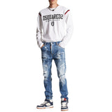 Dsquared2 S74Lb1443 S30789 470 Blue Denim Pants Mens