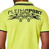 Plein Sport Ps25Mpl02 Lime Polo Shirt Male