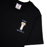 Casablanca La Colonne Printed T-Shirt Black T-Shirt
