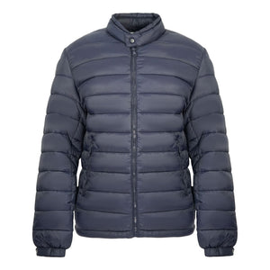 Pierre Balmain Navy Blue Padded Jacket