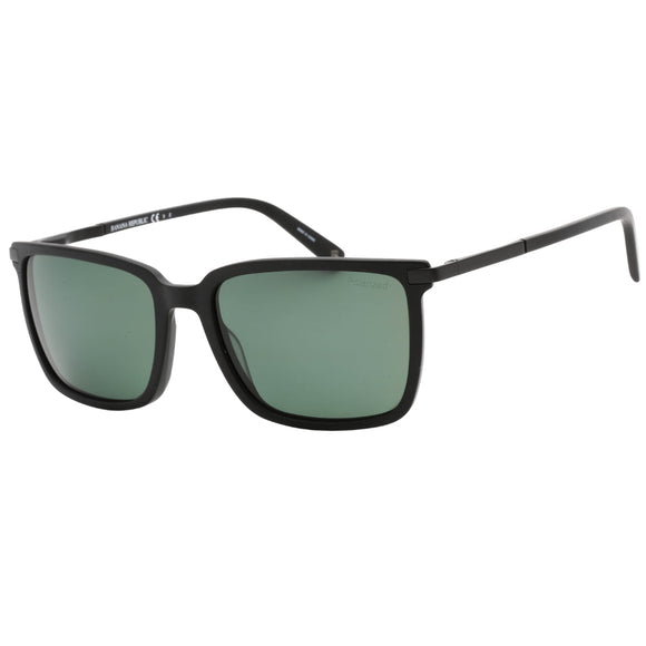 Banana Republic BR 1001/S 0003 UC MATTE BLACK/GREEN PZ Sunglasses One Size