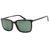 Banana Republic BR 1001/S 0003 UC MATTE BLACK/GREEN PZ Sunglasses One Size