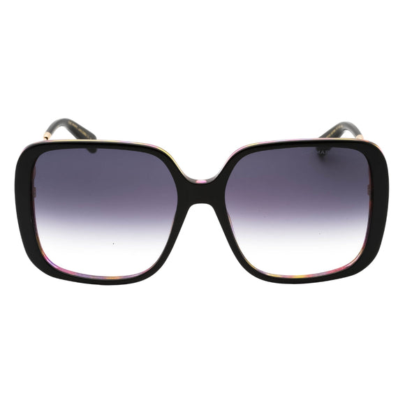 Marc Jacobs Dark Grey SF Lensed Black Frame Sunglasses One Size