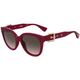 Moschino Mos143 S 0C9A Ha Red Brown Sf Sunglasses