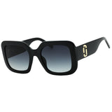 Marc Jacobs MARC 647/S 008A WJ Black/Grey Gradient Sunglasses Female One Size