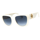 Marc Jacobs MARC 687/S 0SZJ 9O Ivory/Dark Gray Gradient Sunglasses Female One Size