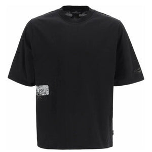 Stone Island Shadow Project Patch Design Black T Shirt
