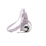 BURBERRY 8075853 Burberry Mini shield sling bag HAZE (Purple) BAG WOMENS One Size