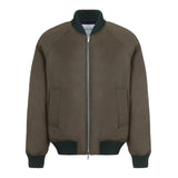 BURBERRY 8078899 Burberry Check reversible bomber jacket DEEP ROYAL IP CHECK (Green) JACKET MALE S