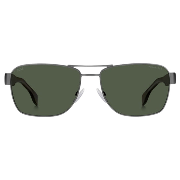 Hugo Boss Boss 1441 S 0086 Uc Matte Dark Ruthenium Dark Havana Sunglasses