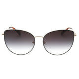 Longchamp LO158S 713 GOLD/BLUE / Grey Gradient Sunglasses Female One Size