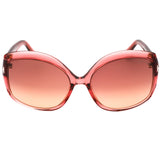 Tom Ford FT0919 72T shiny pink / gradient bordeaux Sunglasses One Size