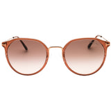 Tom Ford FT0897-K 48F shiny dark brown / gradient brown Sunglasses 55X23X140 One Size