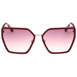 Guess Gu7871 69Z Shiny Bordeaux Gradient Sunglasses