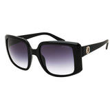 Guess GU00097 01B Shiny Black / Clear Sunglasses Female 53X21X135 One Size