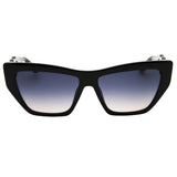 Guess GU00111 01B Shiny Black / Gradient Smoke Sunglasses Female 56X14X130 One Size