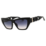 Guess GU00111 01B Shiny Black / Gradient Smoke Sunglasses Female 56X14X130 One Size