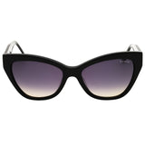 Guess GU00204 01B shiny black  / gradient smoke Sunglasses 55X17X140 One Size