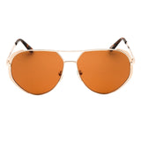 Guess GU00219 32E gold / brown Sunglasses Female 59X13X140 One Size