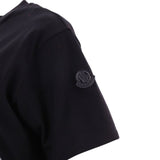 Moncler Womens 8C00024829HP 999 T-Shirt Black