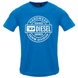 Diesel T Just 250218 Off Blue Sapphire T Shirt 8Nt Blue