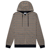 Aquascutum Active Club Check Fz Hoodie Navy S