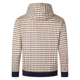 Aquascutum Active Club Check Hoodie Navy S