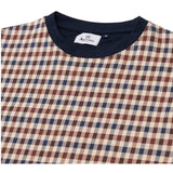 Aquascutum Active Club Check Crewneck Navy S