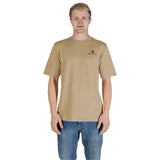 Aquascutum Active Small Logo T-Shirt Beige S