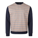 Aquascutum Active Iconic Front Crewneck Navy S
