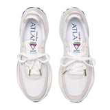 Casablanca Atlantis Sneaker White Af22 Snk 002 01 4 002 White Shoes Womens