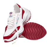 Casablanca Atlantis Sneaker White Red As23 Snk 015 01 015 White Shoes Mens