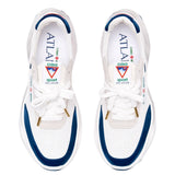 Casablanca Atlantis Sneaker White Navy As23 Snk 015 03 015 White Shoes Mens