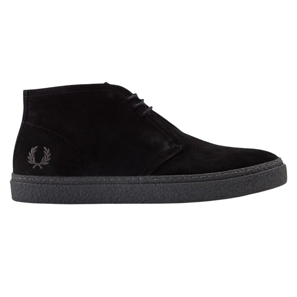 Fred Perry B4361 102 Black Shoe Mens UK 7
