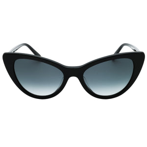 Banana Republic Dark Grey SF Lens Black Cat Eye Sunglasses One Size