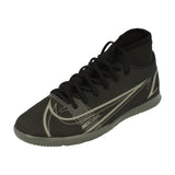 NIKE CV0954 004 Nike Superfly 8 Club IC  BLACK/GREY INDOOR FOOTBALL BOOT MENS UK 6