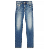 Diesel 2019 D-Strukt Light Blue Ripped Wash Jeans W31 L30 / 30L