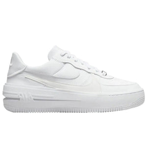 Nike Air Force 1 Platform White Trainers UK 4.5