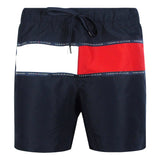 Tommy Hilfiger 4500585769 Navyredwhite Flag Swinshort Mens