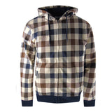Aquascutum Active Macro Iconic Hoodie Navy Aa_Icon_Sw007_11 Mens