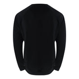 Aquascutum London Logo Crewneck Black Track Pants Set - Style Centre Wholesale
